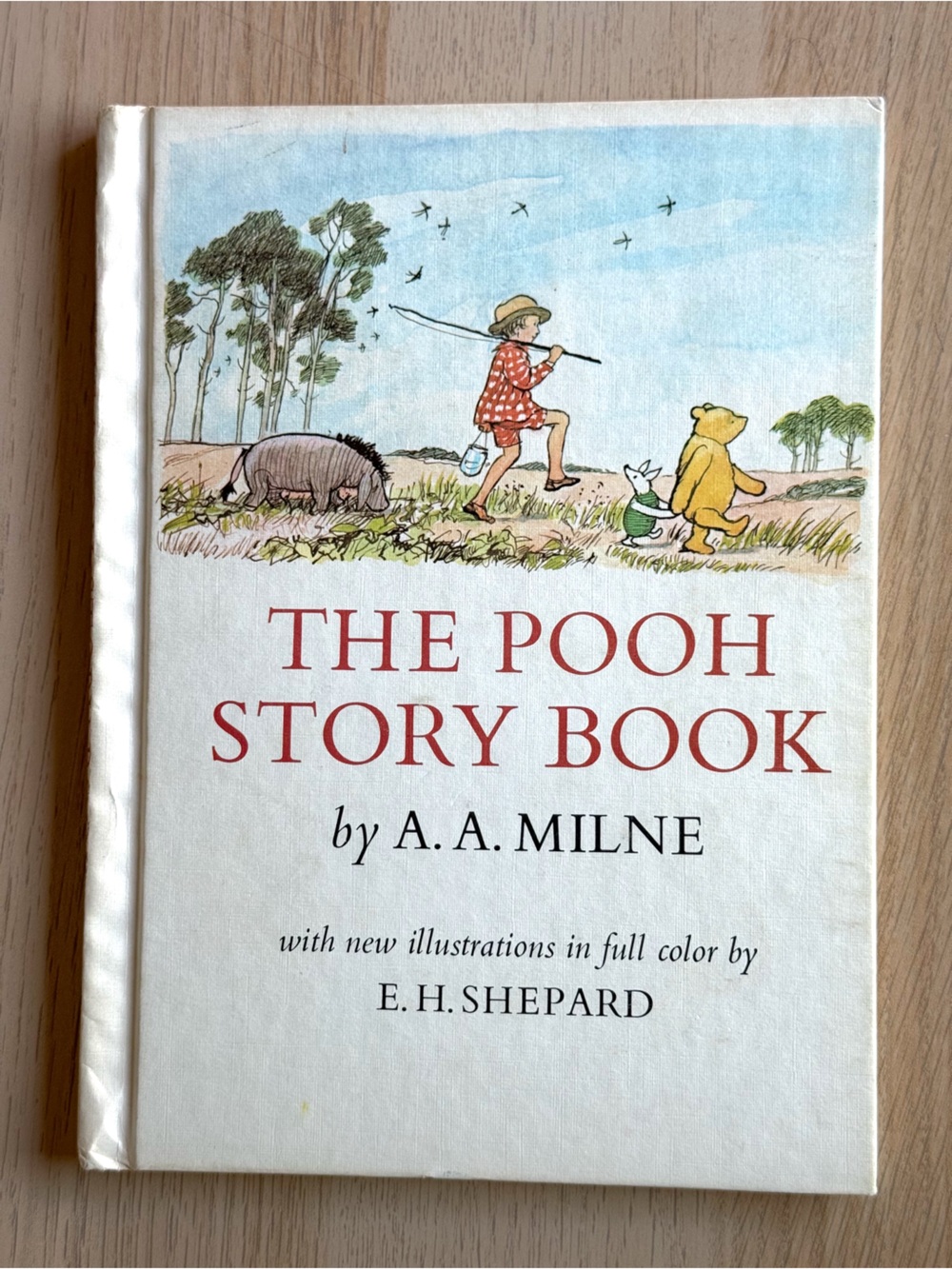 The Pooh Storybook | Hardcover A. A. Milne Vintage Baby Nursery Decor Excellent